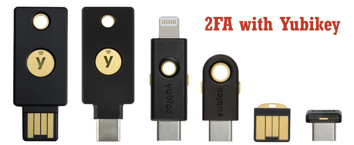 YubiKey 2FA Dongle